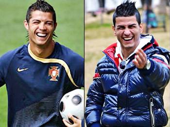 Hậu trường - Phát cuồng vì cầu thủ giống Ronaldo như hai giọt nước (Hình 9).