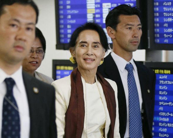 Tiêu điểm - Bà Aung San Suu Kyi sang thăm Nhật Bản