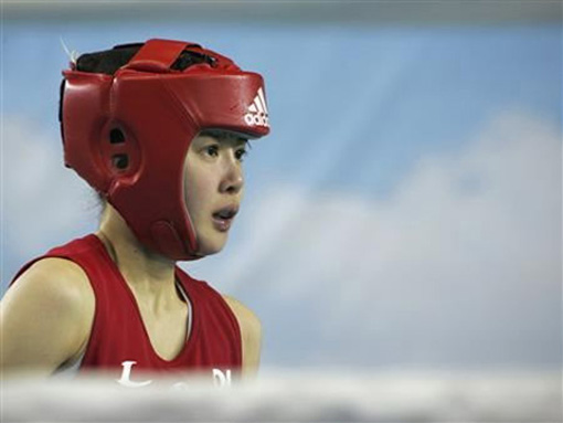 Hậu trường - Nữ boxer Hàn Quốc cực kỳ xinh đẹp