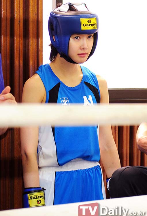 Hậu trường - Nữ boxer Hàn Quốc cực kỳ xinh đẹp (Hình 4).