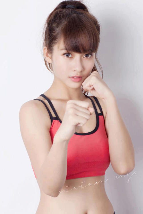 Hậu trường - Hot girl quyến rũ nhất làng boxing Việt Nam (Hình 2).