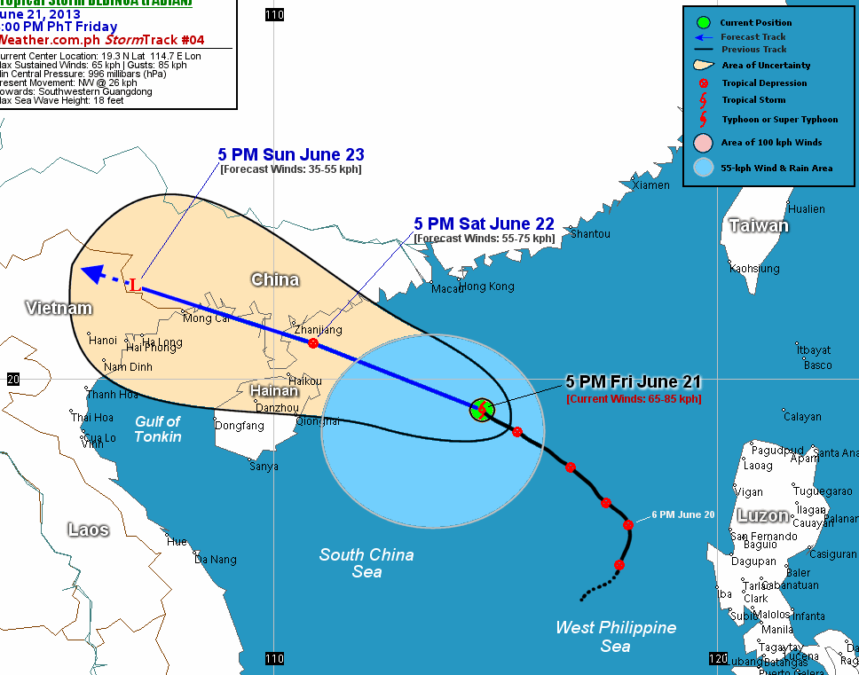 Xã hội - Việt Nam dự báo bão Bebinca chính xác nhất