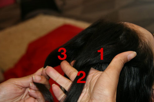 Hình ảnh Hướng dẫn cách tết tóc kiểu Pháp số 3