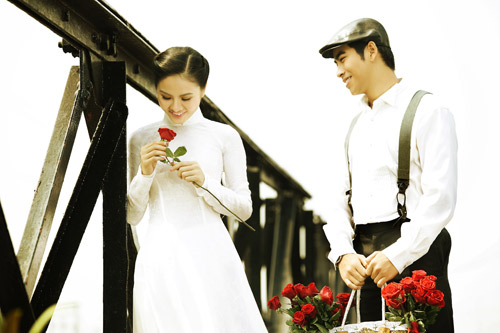 'Ảnh cưới' lãng mạn của Vân Trang