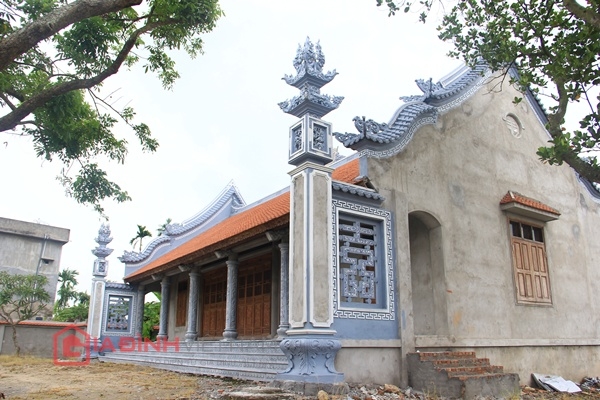Hình ảnh Cận cảnh nhà thờ họ của Trụ trì chùa Bồ Đề Thích Đàm Lan số 9