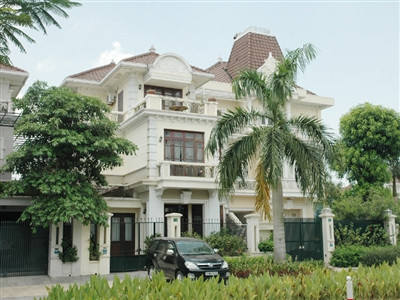 Hình ảnh 3 khu phố nhà giàu đẹp như Tây giá cao ngất ở Việt Nam số 3