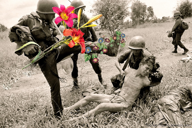 Hình ảnh Triển lãm ảnh “Hoa nơi chiến trường” bị tạm giữ số 1