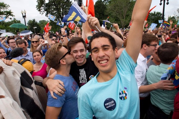 Hình ảnh Mỹ: Chính thức hợp pháp hóa hôn nhân đồng giới trên cả nước số 3
