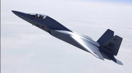 Nhật bản tiết lộ máy bay chiến đấu cơ ATD-X. 2