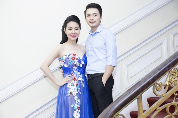 Hình ảnh Diễn viên Lê Khánh kể về mối tình 12 năm với người chồng điển trai số 1