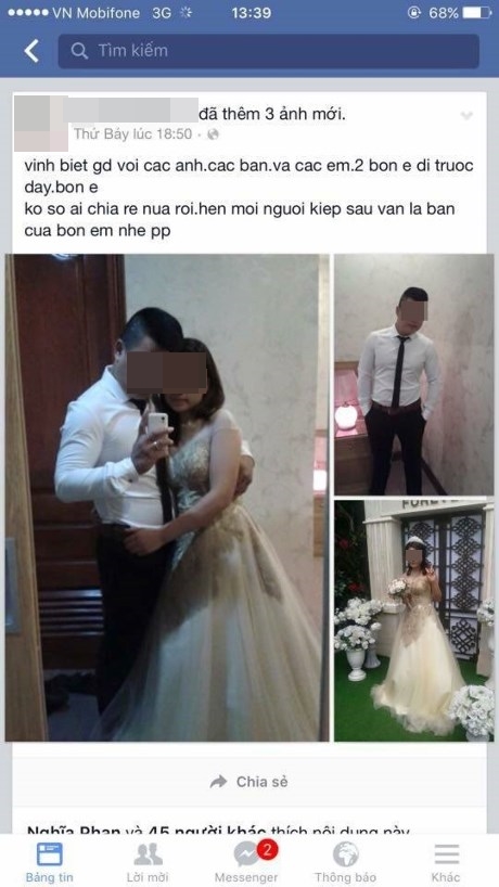 Hình ảnh Thanh Hóa: Cặp đôi tự tử sau khi chụp ảnh cưới số 2