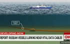 Cảm biến Mỹ phát hiện tàu ngầm Nga tiếp cận cáp ngầm dưới biển