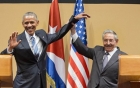 Chủ tịch Cuba Raul Castro bất ngờ từ chối ôm Tổng thống Obama