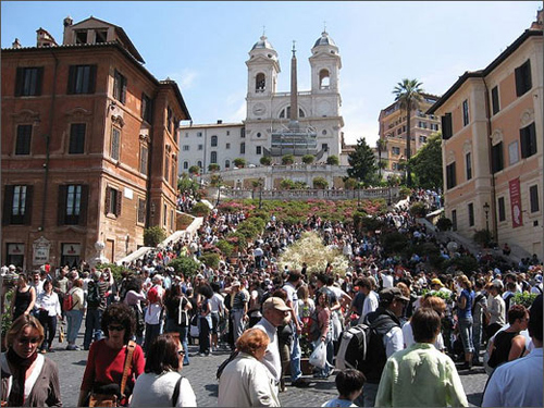 Spanish Steps - All roads lead to Rome