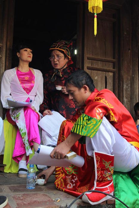 VTV trang bị chăn, giường và lương thực tập Táo quân 2014 VTV trang bị chăn, giường và lương thực tập Táo quân 2014 7