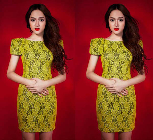 Chọn váy tôn nét nữ tính như Hương Giang Idol 24 Chọn váy tôn nét nữ tính như Hương Giang Idol 24