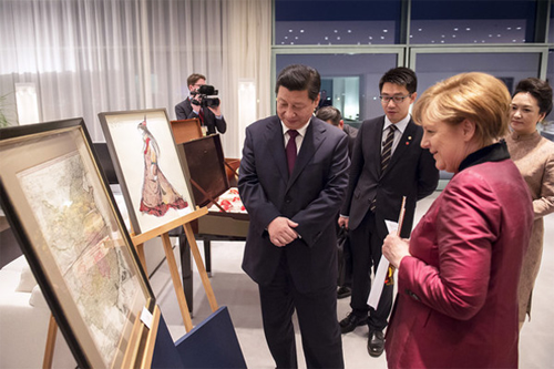 Đức tặng Trung Quốc bản đồ cổ không có Hoàng Sa, Trường Sa