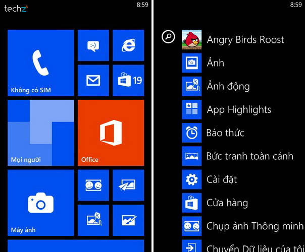 Làm quen với Windows Phone 8 trên Lumia 520
