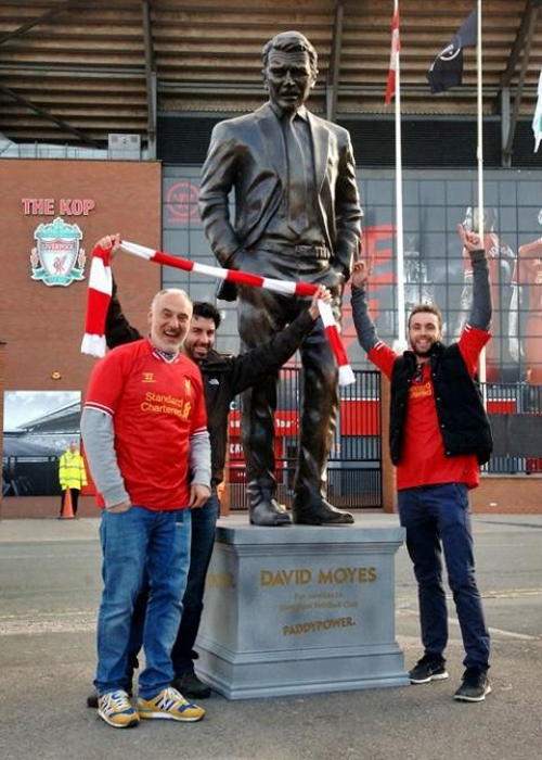 David Moyes được dựng tượng trước sân Liverpool vì 'có công' phá hoại M.U 9
