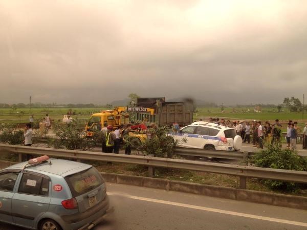 Tai nạn trên đường cao tốc, 3 CSGT tử vong 