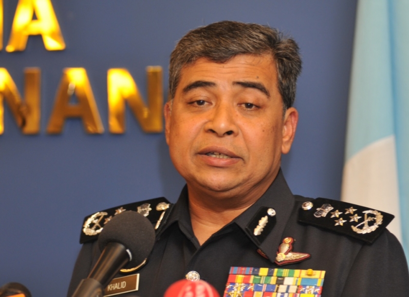  Tổng Thanh tra cảnh sát Tan Sri Khalid Abu Bakar 