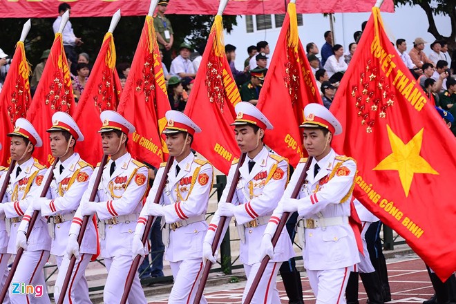 Diễu binh kỷ niệm 60 năm chiến thắng Điện Biên Phủ