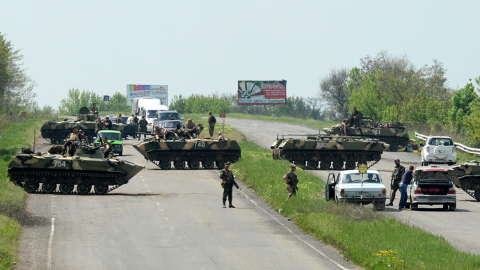 Kiev điều 30.000 quân xiết chặt Slavyansk, trận chiến lớn sắp bắt đầu