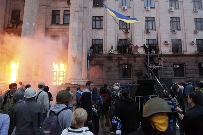 Thảm kịch Odessa: Nhiều người bị bóp cổ chết sau khi thoát khỏi ngọn lửa