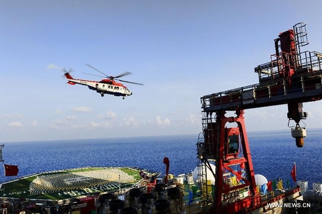 Cận cảnh giàn khoan HD-981 của Trung Quốc ở biển Đông