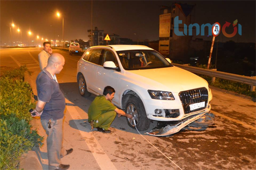 Gây tai nạn, kéo lê xe máy dưới gầm ô tô gần 10 km 