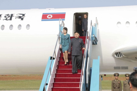 Tiết lộ hình ảnh chuyên cơ đặc biệt của chủ tịch Kim Jong-un