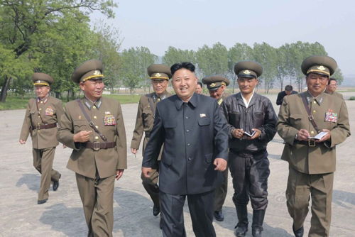 Kim Jong-un thị sát lực lượng Không quân Triều Tiên