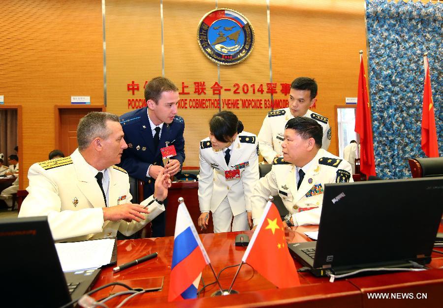 Hải quân Nga - Trung họp bàn diễn biến cuộc tập trận chung