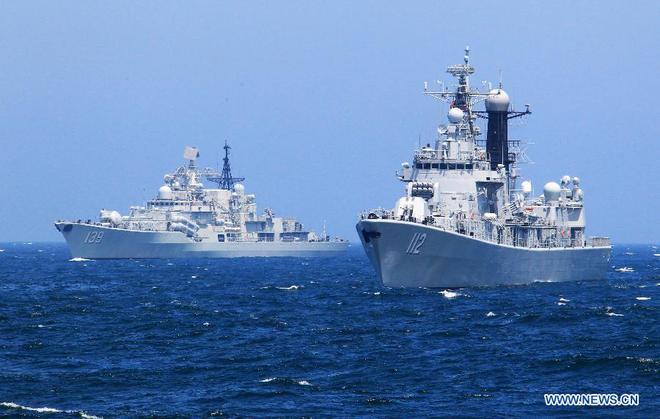 Tàu chiến Nga - Trung nã pháo trên biển, kết thúc cuộc tập trận chung