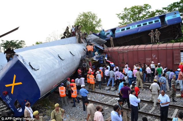 Ấn Độ: Tai nạn tàu hỏa thảm khốc, ít nhất 40 người thiệt mạng