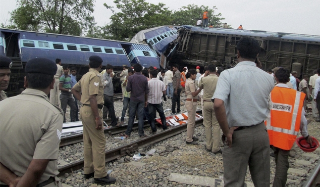 Ấn Độ: Tai nạn tàu hỏa thảm khốc, ít nhất 40 người thiệt mạng