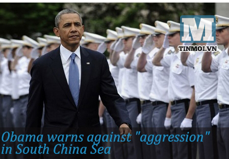 Tổng thống Obama tới thăm Học viện quân sự Mỹ ở West Point. Minh họa ghép từ ảnh chụp màn hình