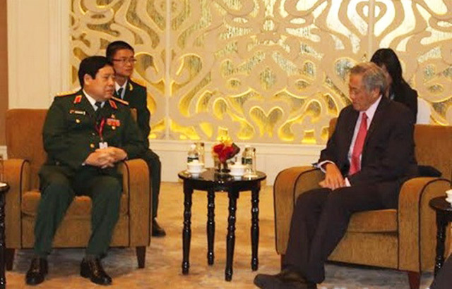Lãnh đạo Quốc phòng Việt Nam gặp Phó tổng tham mưu Trung Quốc