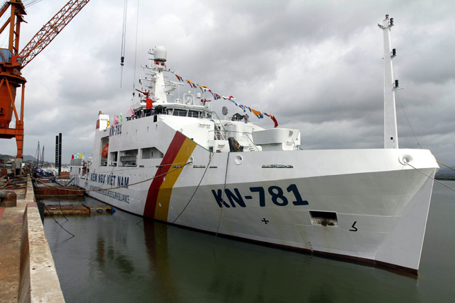 Cận cảnh tàu kiểm ngư KN-781 hiện đại nhất Việt Nam