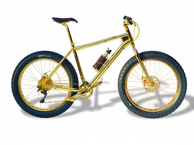 xe đạp, siêu sang, mạ vàng, xe đạp 24K, siêu xe, Mclaren p1