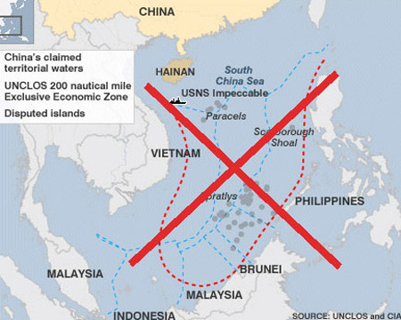 Bắc Kinh bác kiện, Manila sẵn sàng cho một cuộc chạm trán thù địch
