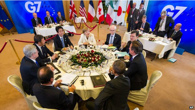 G7 ra tuyên bố chung về Biển Đông, lên án sử dụng vũ lực 