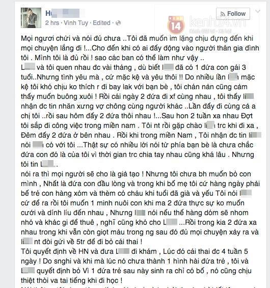 Shock: Cô gái Hà Nội 19 tuổi tố bạn trai 