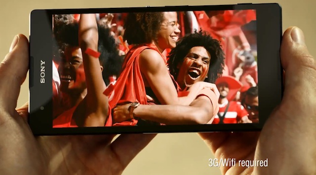 Bất ngờ Xperia Z2 trở thành smartphone chính thức của World Cup 2014