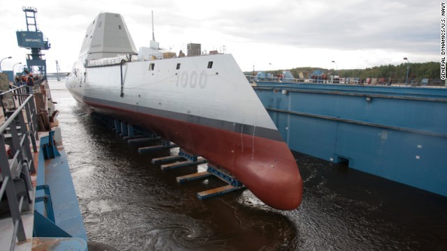 Cận cảnh chiến hạm tàng hình 3 tỷ USD của Hải quân Mỹ