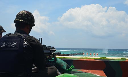 Đài Loan triển khai kế hoạch phòng thủ trên đảo Ba Bình của VN