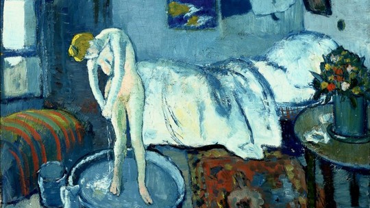 Người đàn ông bí ẩn trong bức tranh phụ nữ đang tắm của Picasso