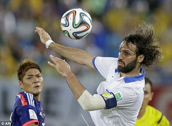 Nhật Bản 0-0 Hy Lạp: Hòa tẻ nhạt