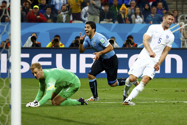 Anh 1-2 Uruguay: Suarez gieo ác mộng cho Tam sư