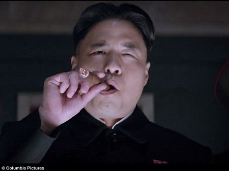 Tạo hình của Kim Jong-un trong The Interview do diễn viên người Mỹ gốc Hàn Randall Park thủ vai